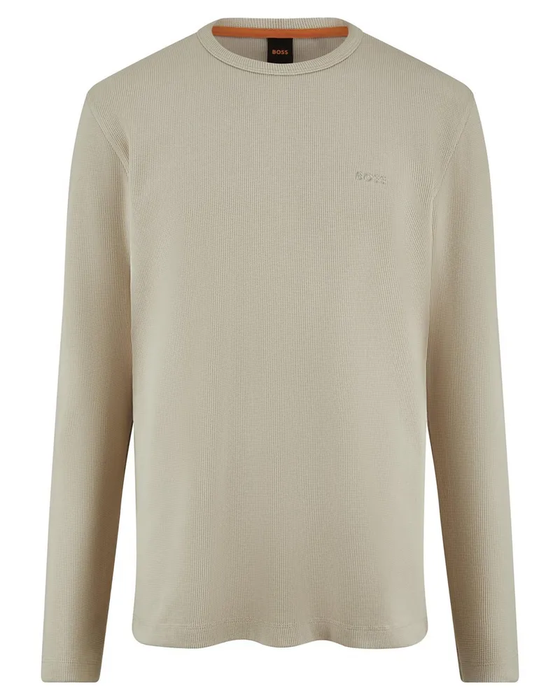 HUGO BOSS Longsleeve Tempesto  beige Beige