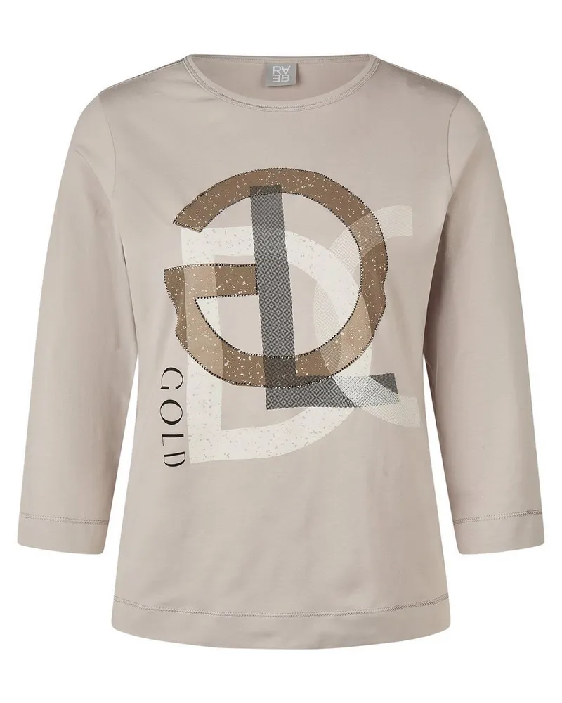 Rabe Rundhals-Shirt  beige Beige
