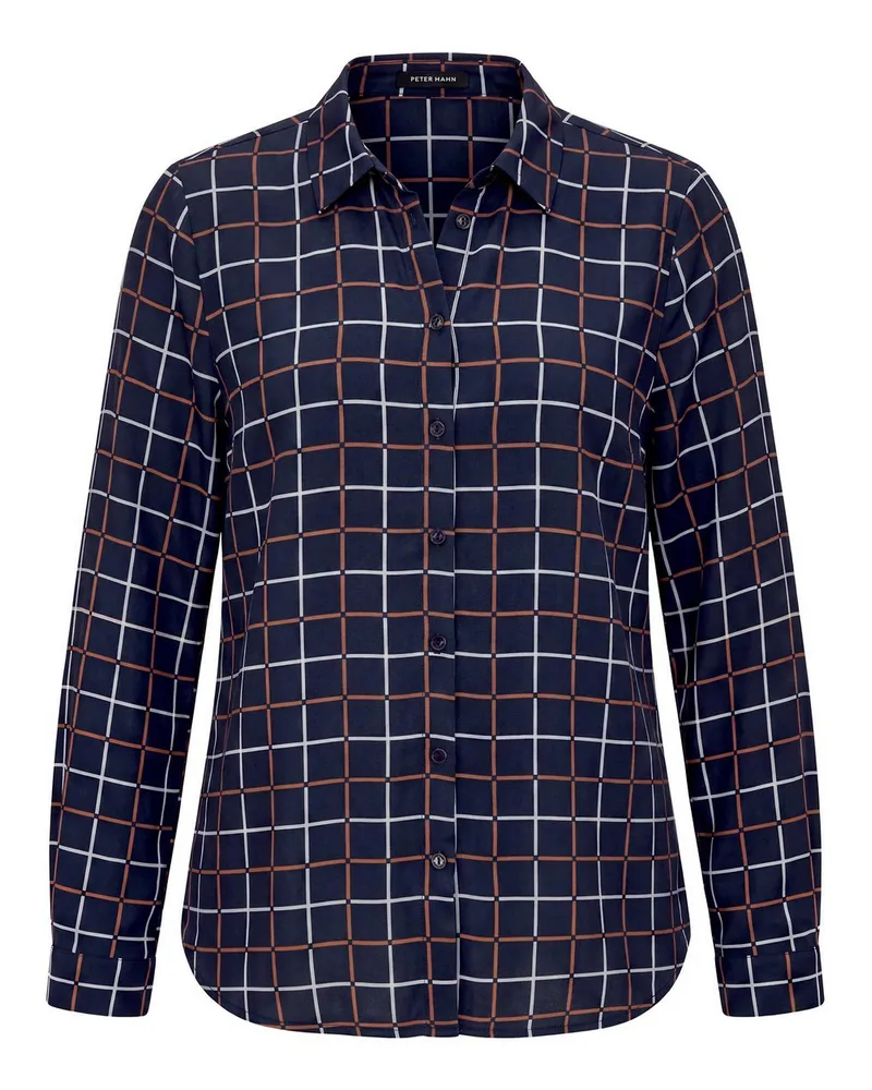 Peter Hahn Bluse  blau Blau
