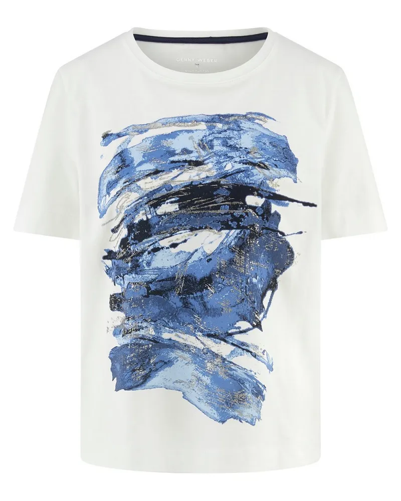 Gerry Weber Rundhals-Shirt  weiss Weiss
