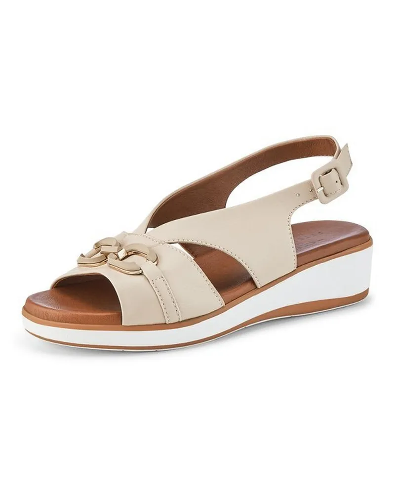 Peter Hahn Sandale  beige Beige