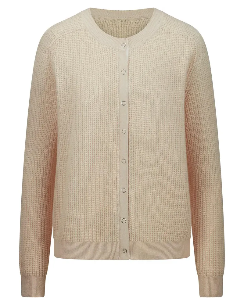 Peter Hahn Strickjacke  beige Beige
