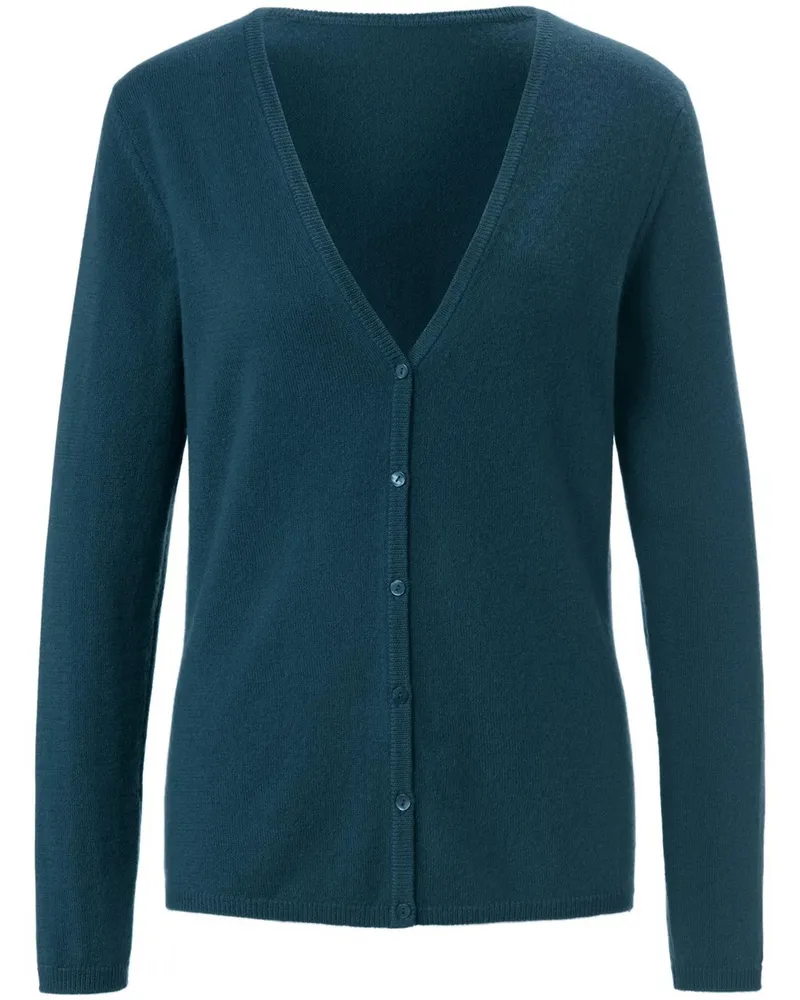 Peter Hahn Strickjacke aus 100% Premium-Kaschmir Modell Cora  Cashmere türkis Türkis