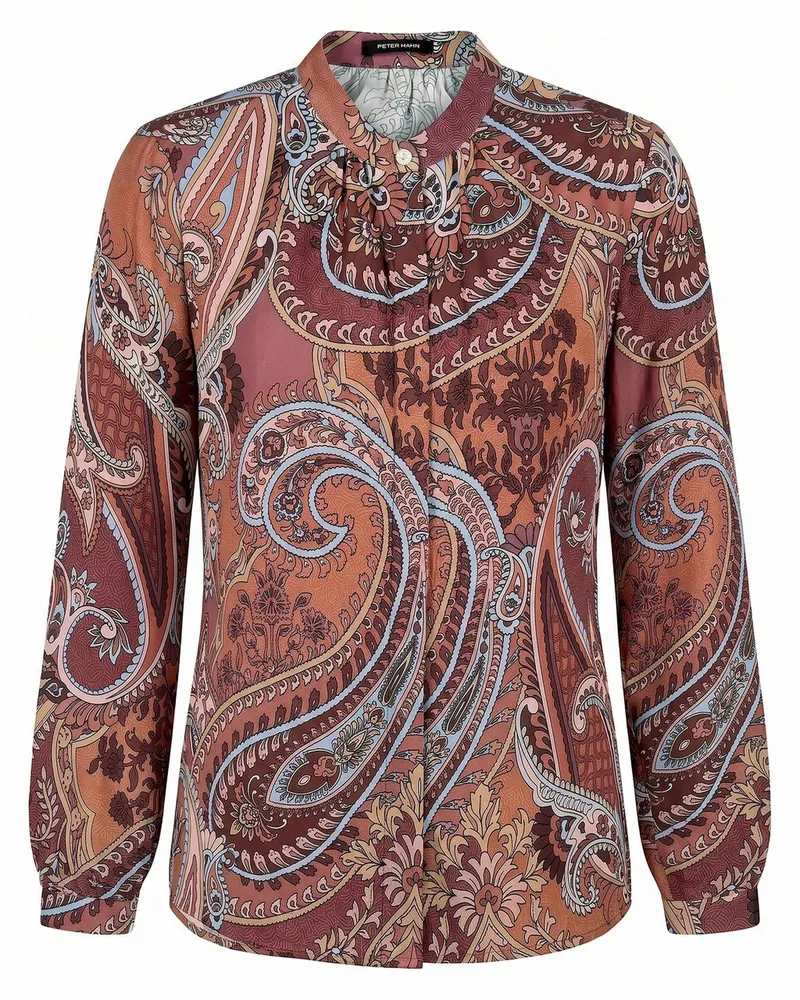 Peter Hahn Bluse  rot Rot