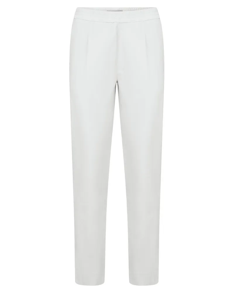 Peter Hahn Slim Fit-7/8-Hose  weiss Weiss
