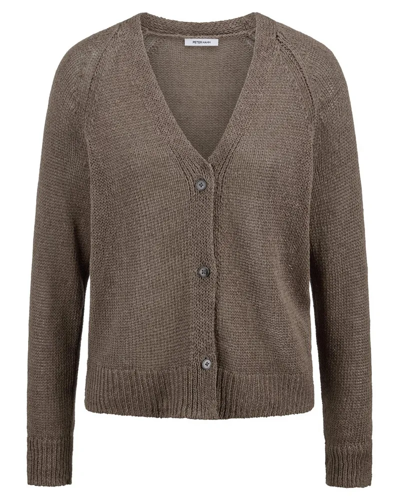 Peter Hahn Strickjacke  beige Beige