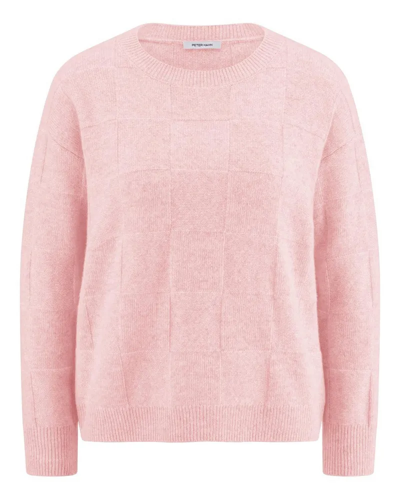 Peter Hahn Rundhals-Pullover  rosé Rosé