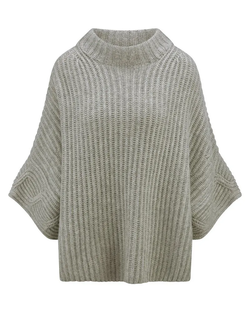 Include Pullover 3/4-Arm  grau Grau