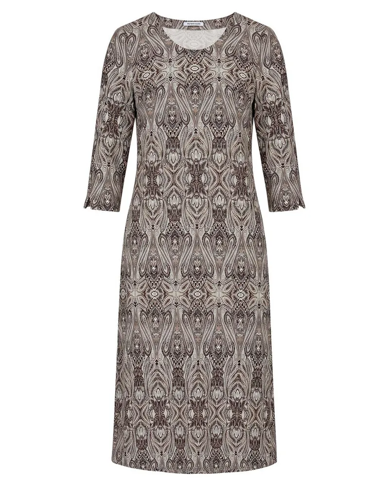 Peter Hahn Kleid 3/4-Arm  grau Grau