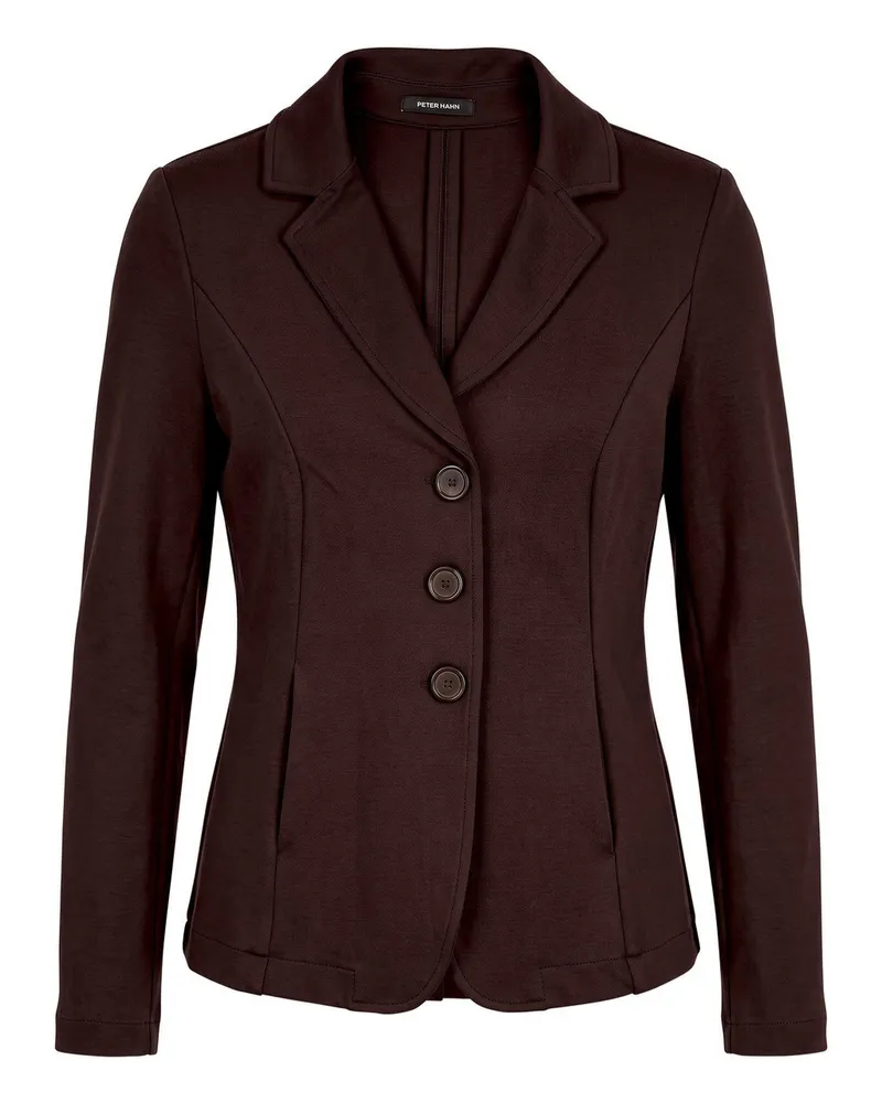 Peter Hahn Jersey-Blazer  braun Braun