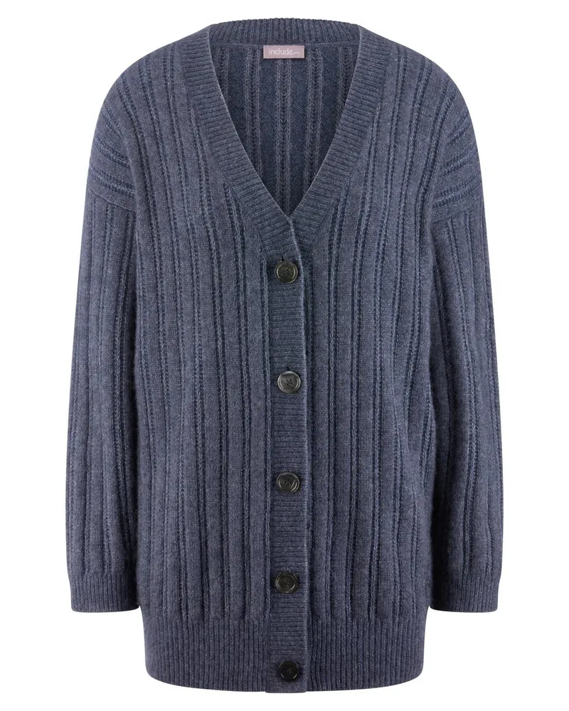 Include Strickjacke  blau Blau