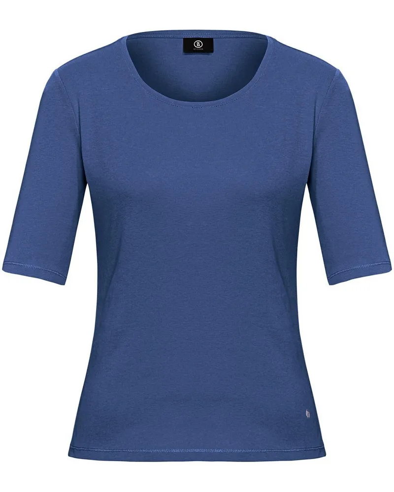 Bogner Rundhals-Shirt Modell Velvet  blau Blau