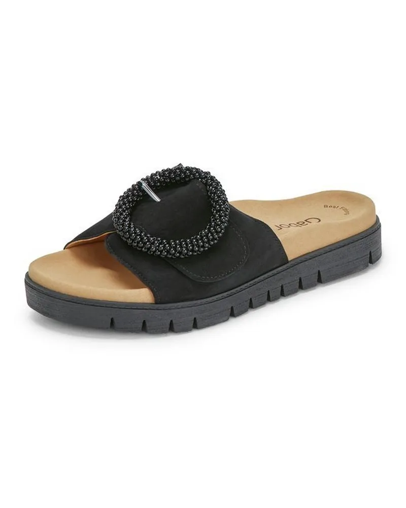 Gabor Pantolette  schwarz Schwarz