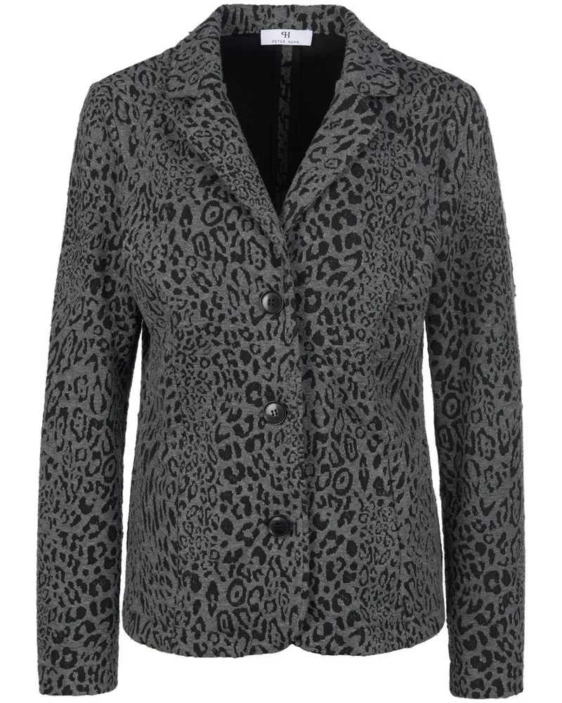 Peter Hahn Jersey-Blazer  grau Grau