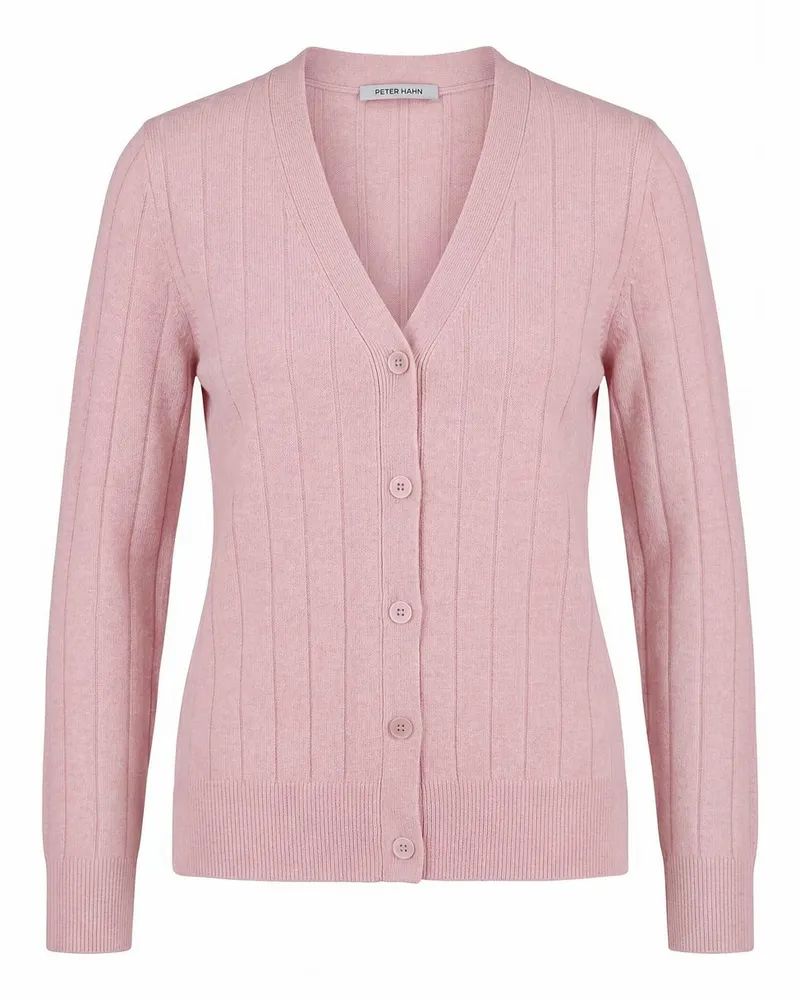 Peter Hahn Strickjacke  rosé Rosé