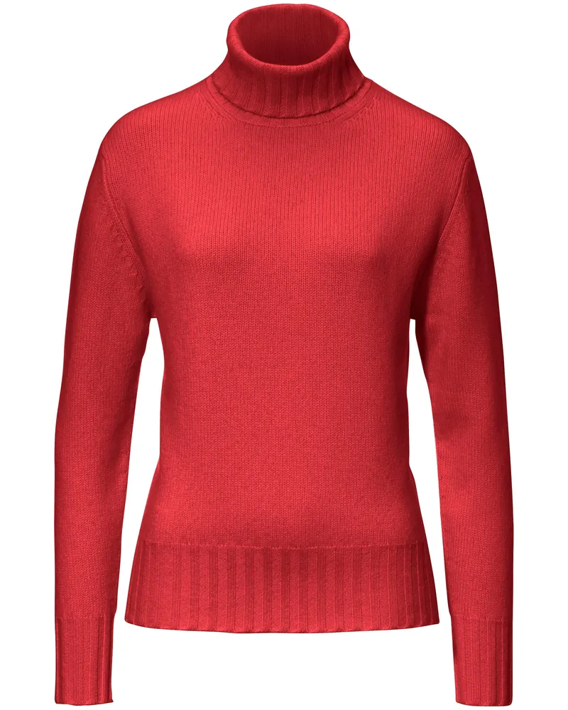 Peter Hahn Pullover aus 100% Premium-Kaschmir  Cashmere rot Rot