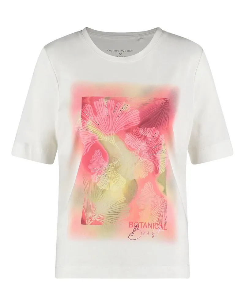 Gerry Weber Rundhals-Shirt  weiss Weiss