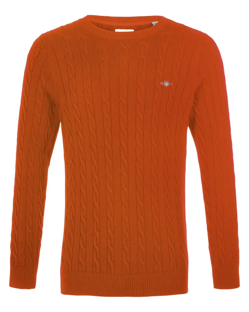 Gant Rundhals-Pullover  orange Orange