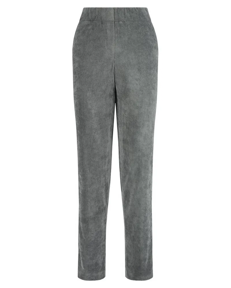 DAY.LIKE Straight Fit-Cord-Hose  grau Grau