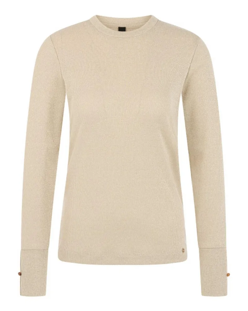 Marc Cain Rundhals-Shirt  beige Beige