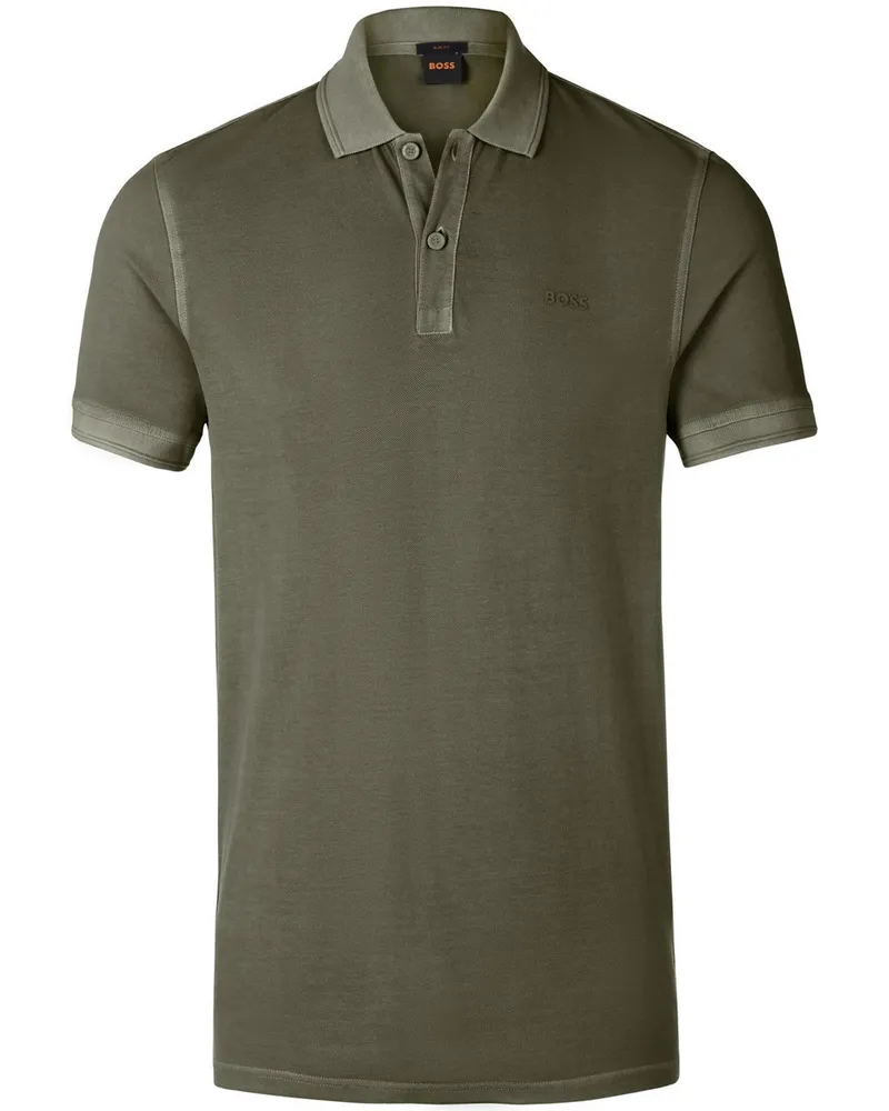 HUGO BOSS Polo-Shirt  grün Grün