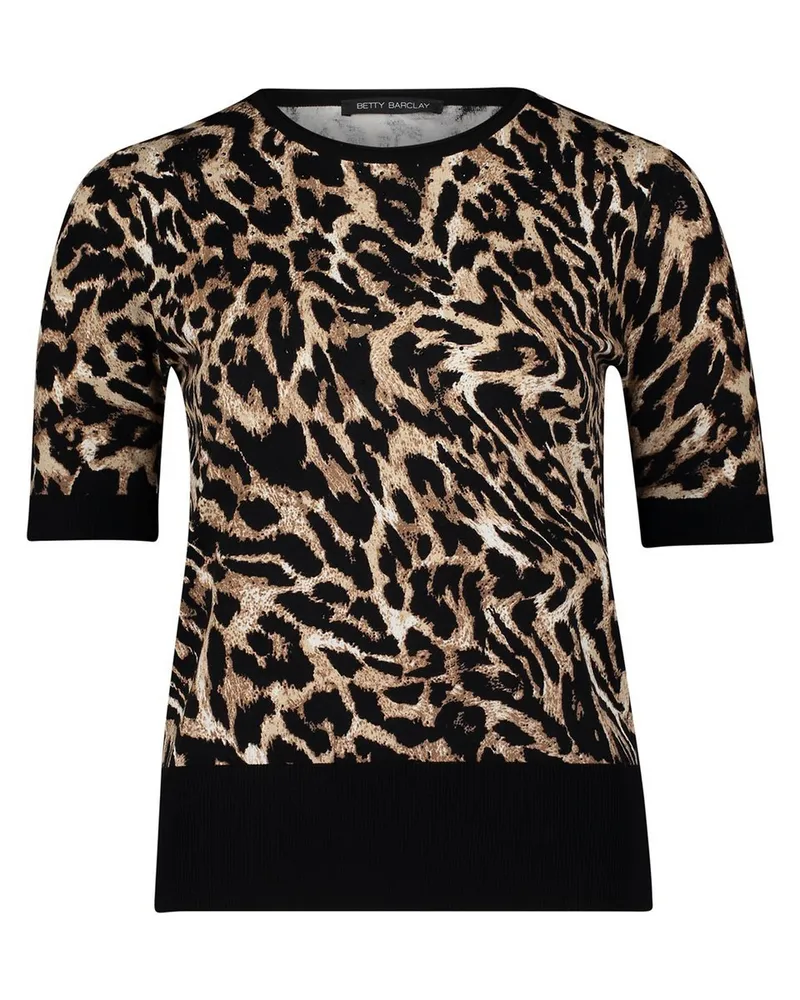 Betty Barclay Rundhals-Pullover  schwarz Schwarz