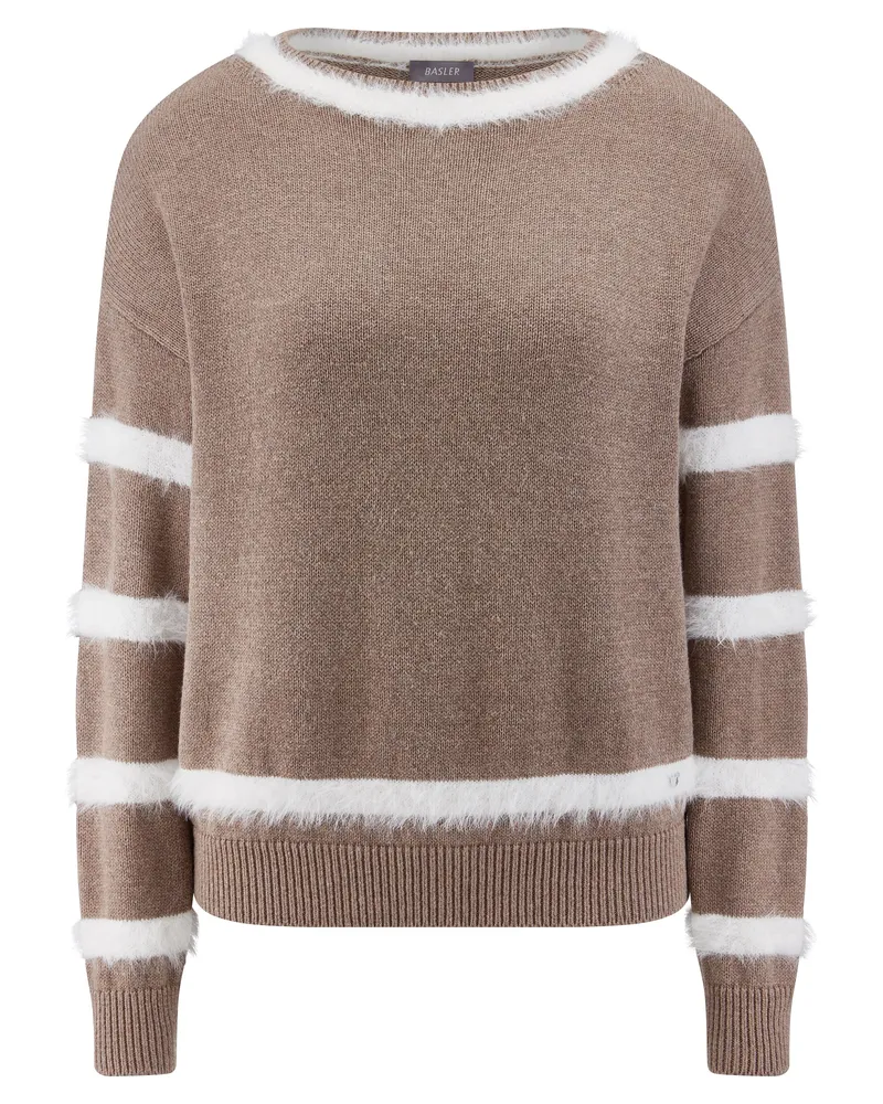 Basler Strickpullover  beige Beige