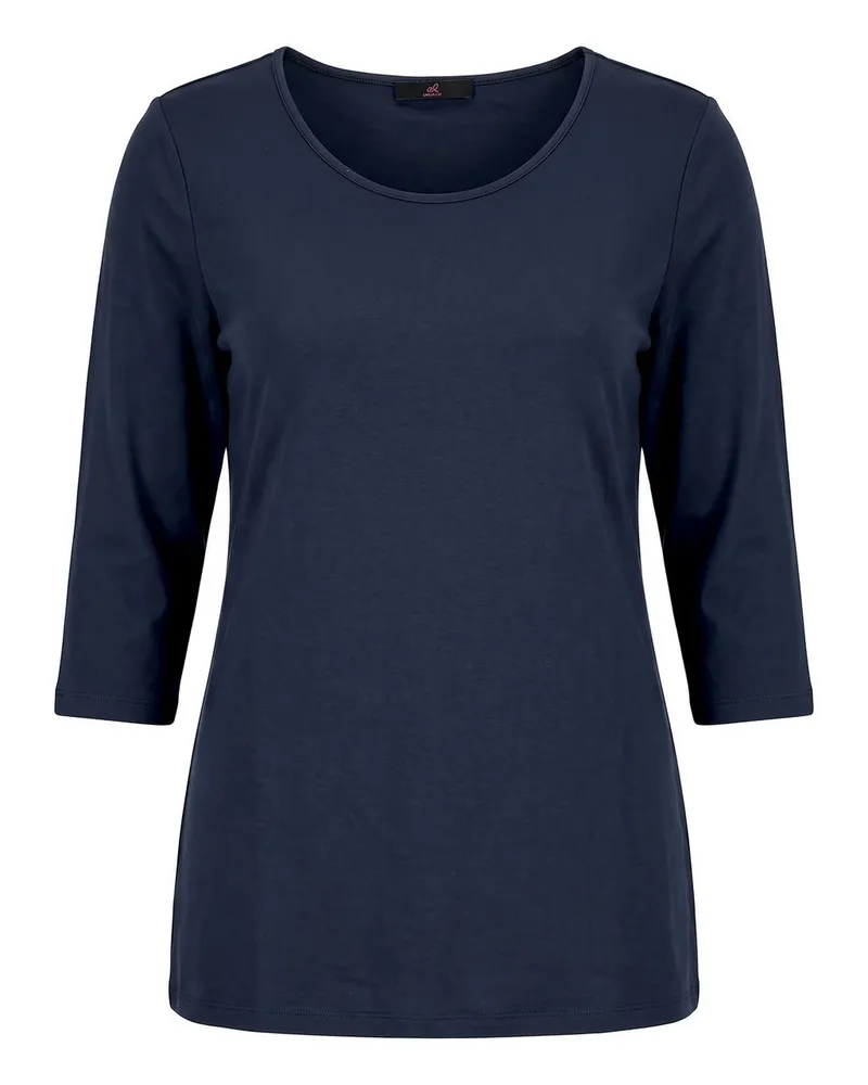 Emilia Lay Shirt 3/4-Arm  blau Blau