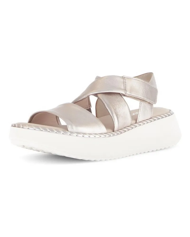 Gabor Plateau-Sandale  gold Gold