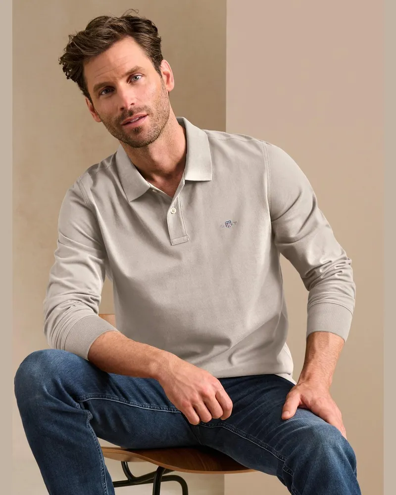Gant Polo-Shirt  beige Beige