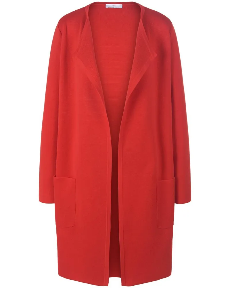 Peter Hahn Long-Strickjacke aus 100% SUPIMA®-­Baumwolle  rot Rot