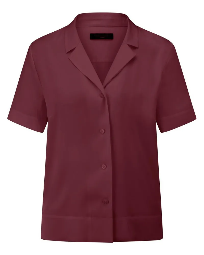 FADENMEISTER BERLIN Bluse Reverskragen  rot Rot