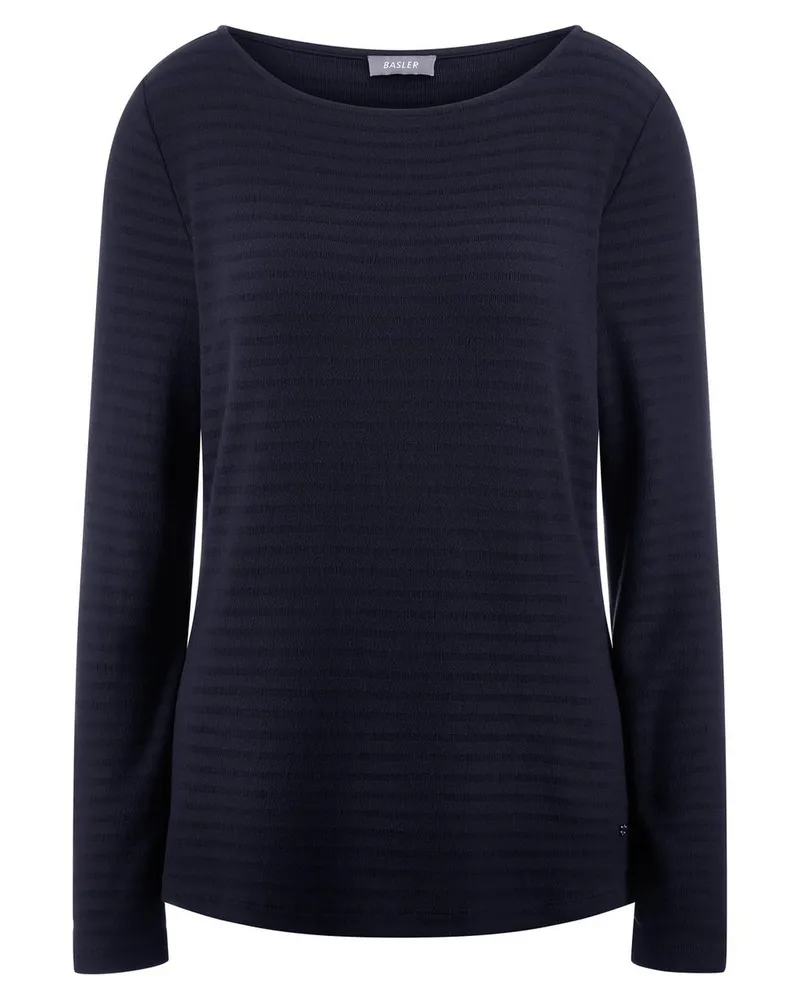Basler Jersey-Shirt  blau Blau