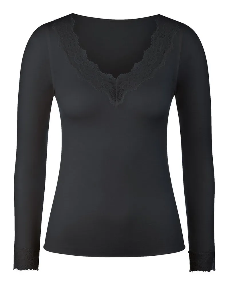 Speidel Langarm-Shirt  schwarz Schwarz