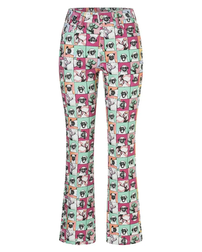 MAC Jeans Bootcut Fit-7/8-Jeans Modell Dream Kick  mehrfarbig Mehrfarbig