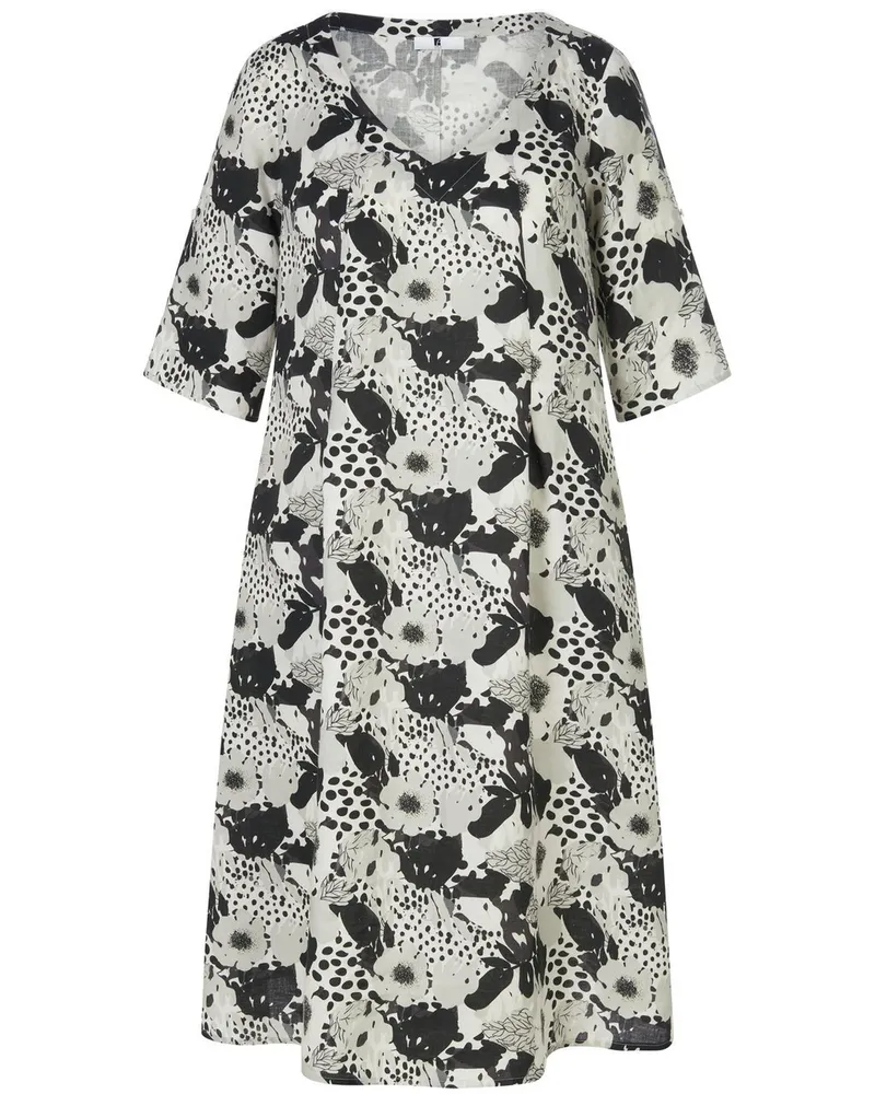 Anna Aura Kleid V-Ausschnitt  beige Beige