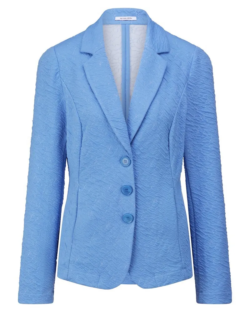 Peter Hahn Jersey-Blazer  blau Blau