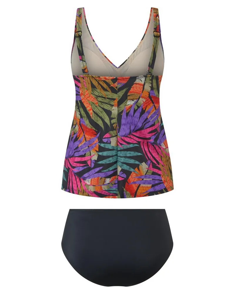 Charmline Tankini  schwarz Schwarz