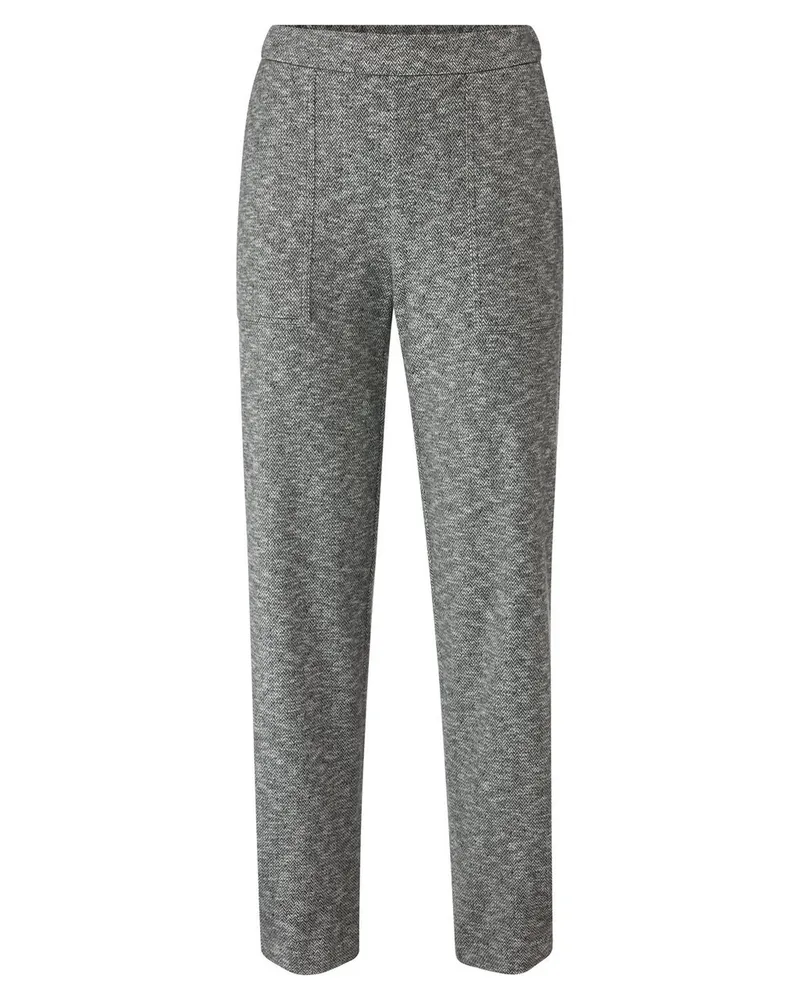 Peter Hahn Modern Fit-Jersey-Hose  grau Grau