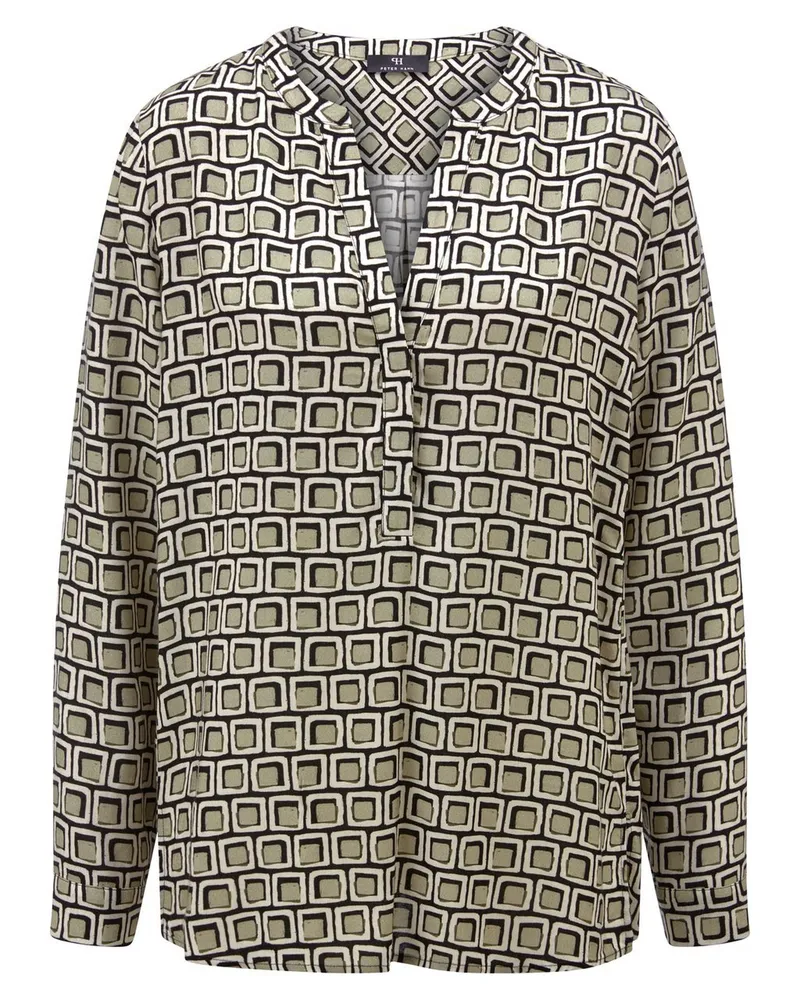 Peter Hahn Bluse  grau Grau