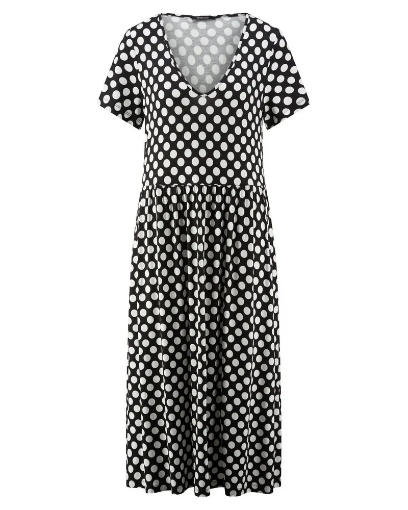 Peter Hahn Kleid  schwarz Schwarz