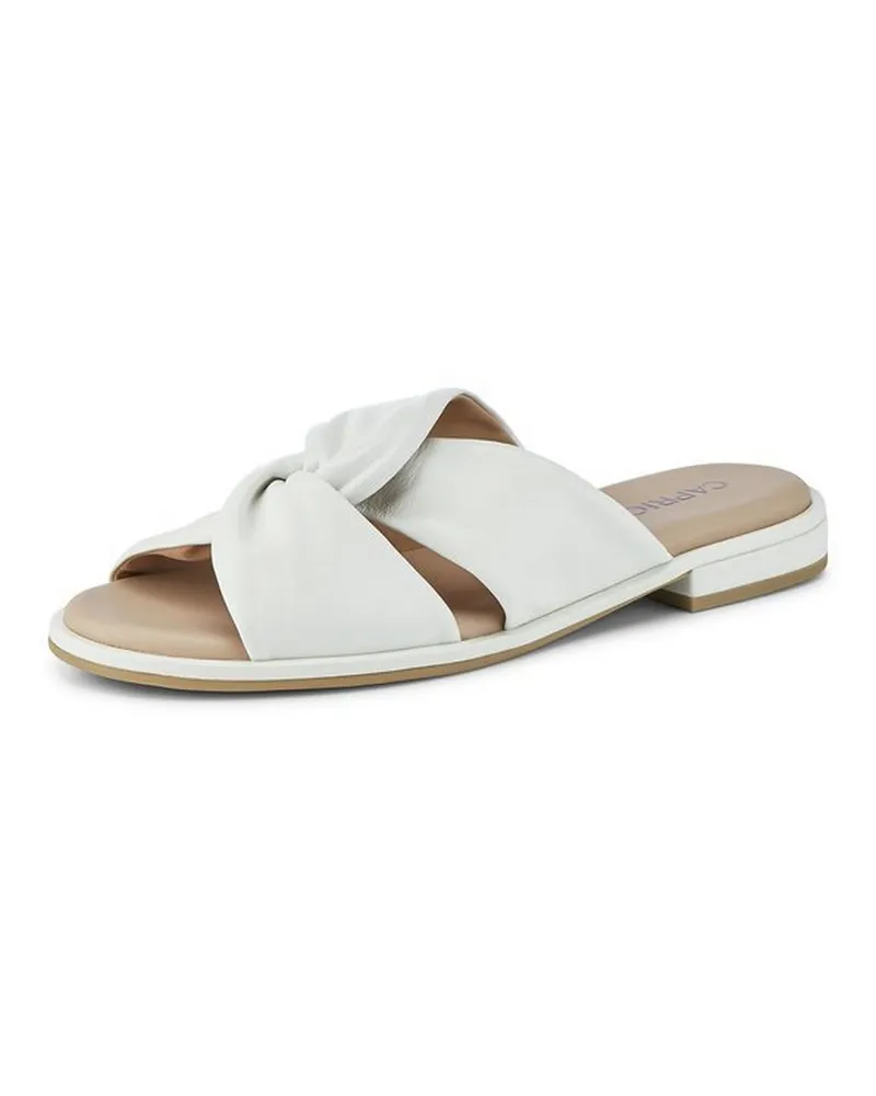 Caprice Pantolette  weiss Weiss