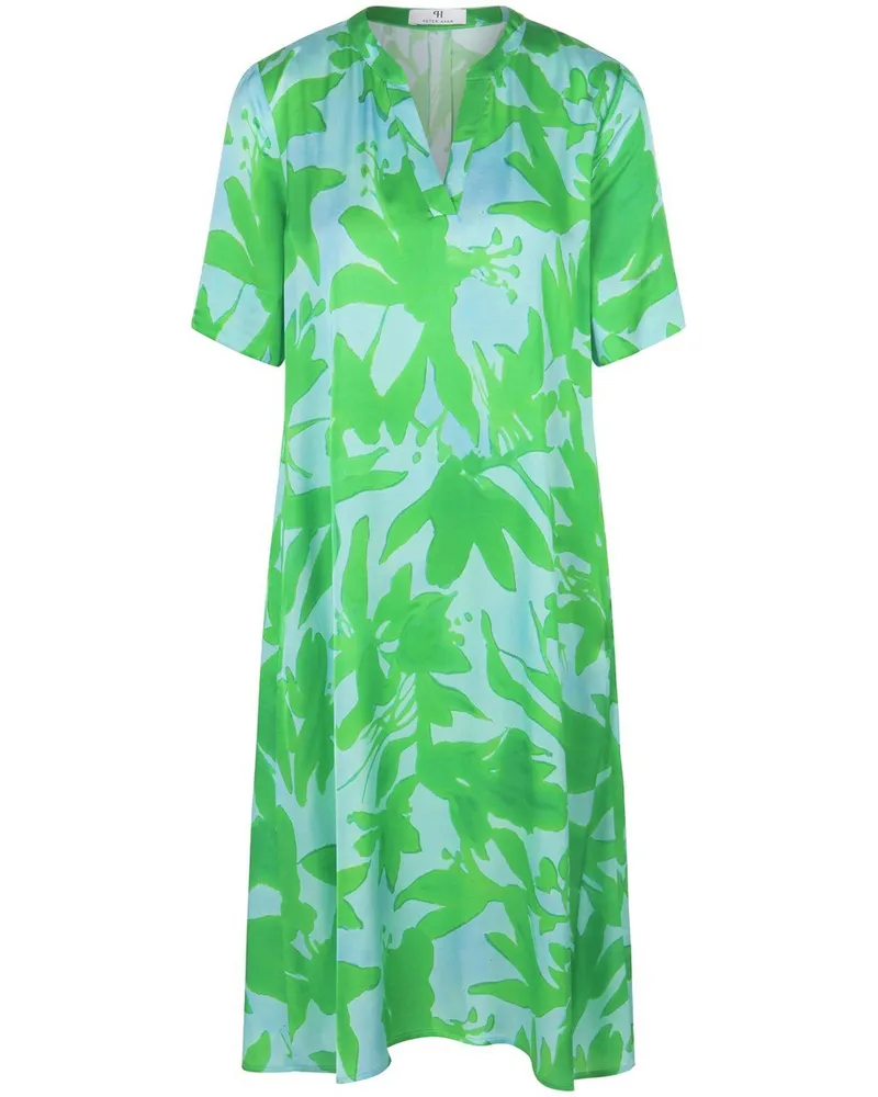 Peter Hahn Kleid  blau Blau