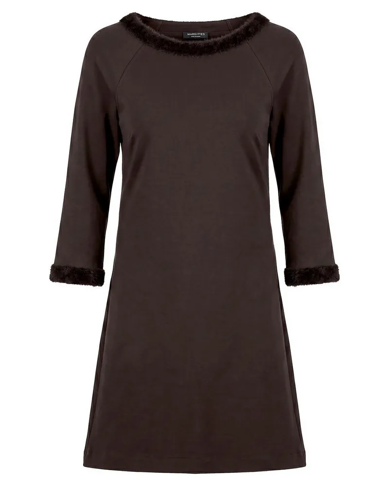 Margittes Sweatkleid  braun Braun