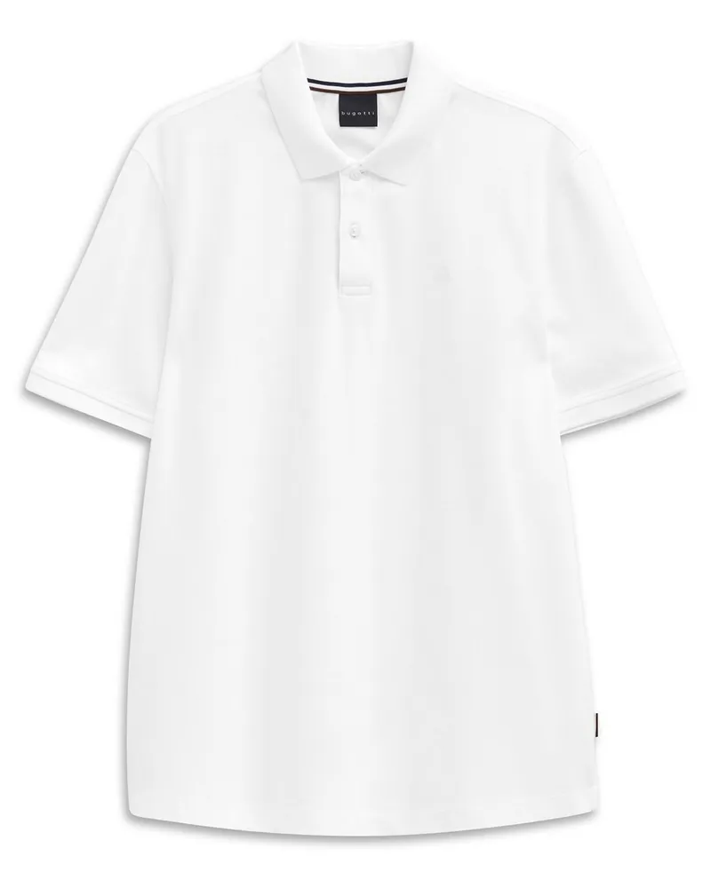 Bugatti Polo-Shirt  weiss Weiss