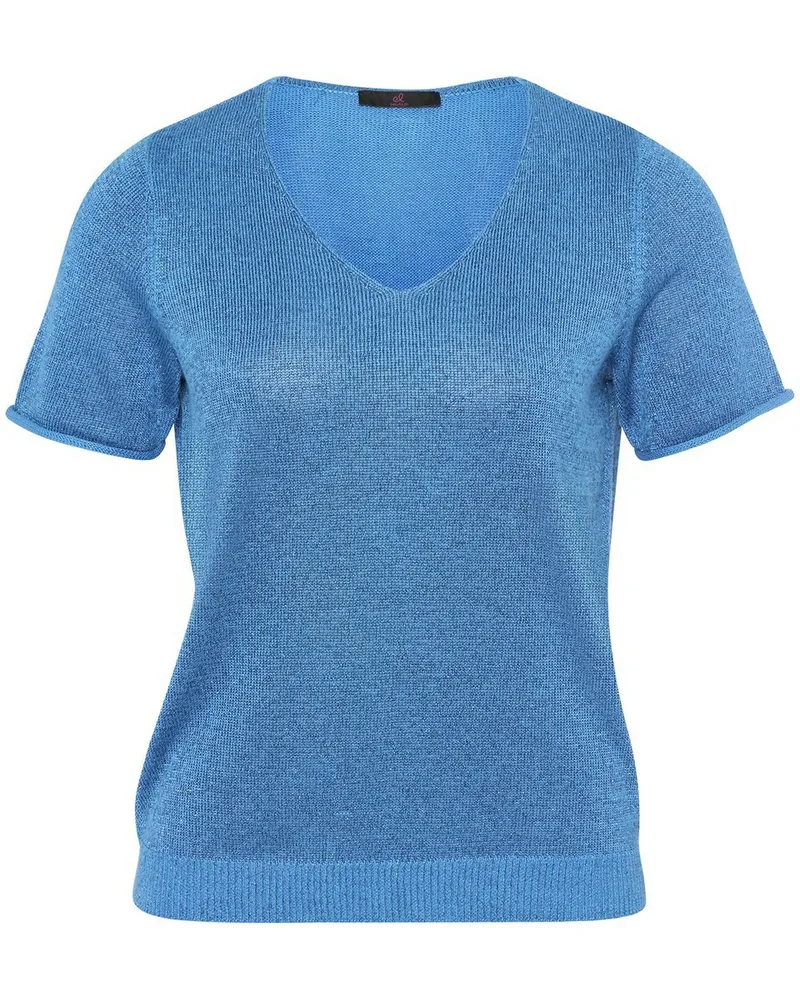 Emilia Lay V-Pullover  blau Blau