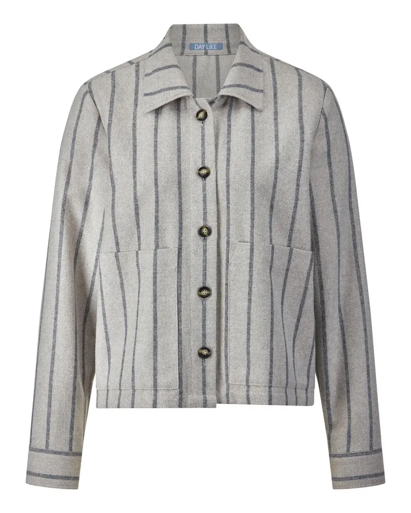DAY.LIKE Bluse  grau Grau