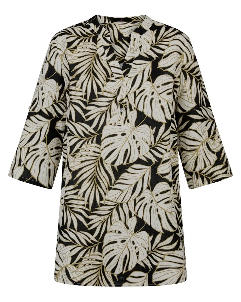 Emilia Lay Long-Bluse 3/4-Arm  schwarz Schwarz