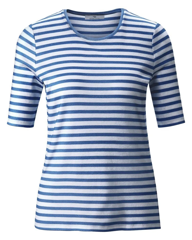Peter Hahn Rundhals-Shirt im 2er-Pack  weiss Weiss