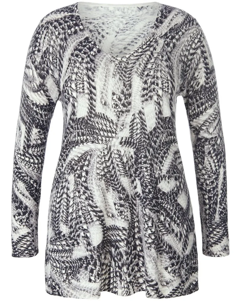 Anna Aura V-Pullover  schwarz Schwarz